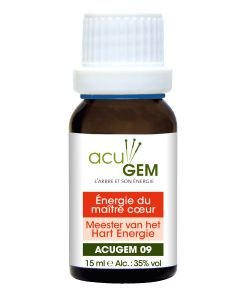 Méridien 09 - Énergie du maître coeur - ACUGEM gemmothérapie BIO, 15 ml